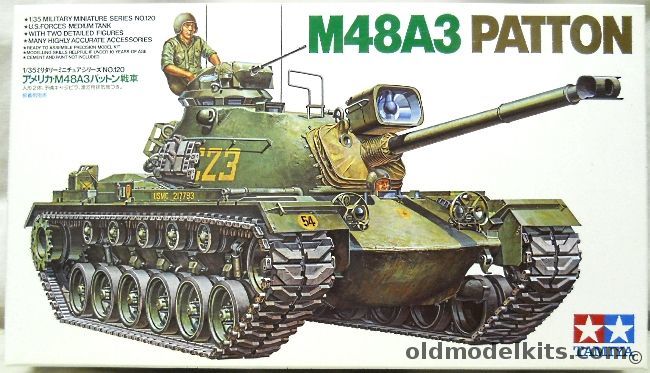 Tamiya 1/35 M48A3 Patton, 35120 plastic model kit