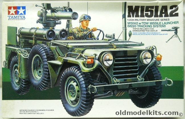 Tamiya 1/35 Ford M151A2 With TOW Missile Launcher, 3625A plastic model kit