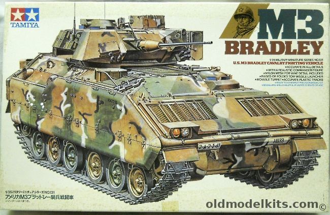 Tamiya 1/35 M3 Bradley Infantry Fighting Vehicle, 3631 plastic model kit