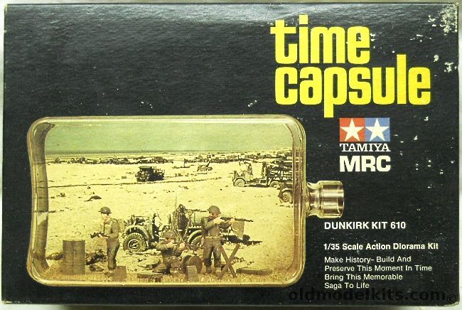 Tamiya 1/35 Dunkirk Time Capsule Diorama, 610 plastic model kit