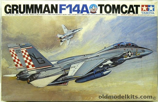Tamiya 1/32 Grumman F-14A Tomcat - With Iranian and US Navy Decals, 6301 plastic model kit