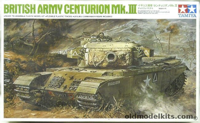 Tamiya 1/35 British Centurion MkIII, 89555 plastic model kit