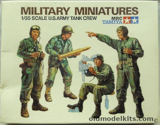 Tamiya 1/35 US Army Tank Crew, MM-104 plastic model kit