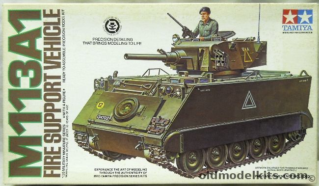 Tamiya 1/35 M113A1 Fire Support Vehicle, MM-207A plastic model kit