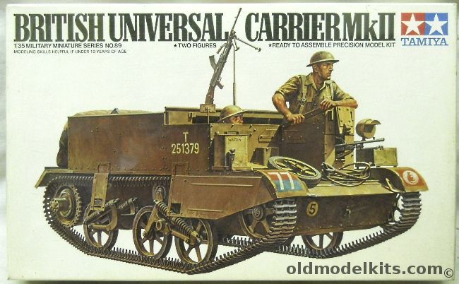 Tamiya 1/35 British Universal Carrier MkII, MM189 plastic model kit