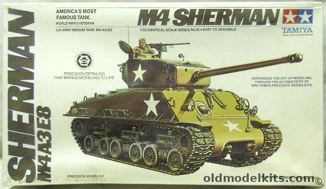 Tamiya 1/35 M4A3E8 Sherman Easy Eight, MT118A plastic model kit