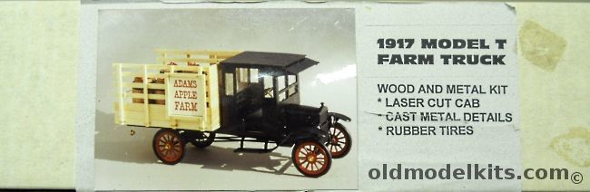Tin Lizzy Crafts 1917 Ford Model T Farm Truck plastic model kit