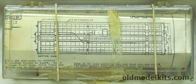 Tomalco 1/87 D&RGW 30 Foot Reefer Refrigerator Car - HOn3 / HO Craftsman Kit, HOn3-3 plastic model kit