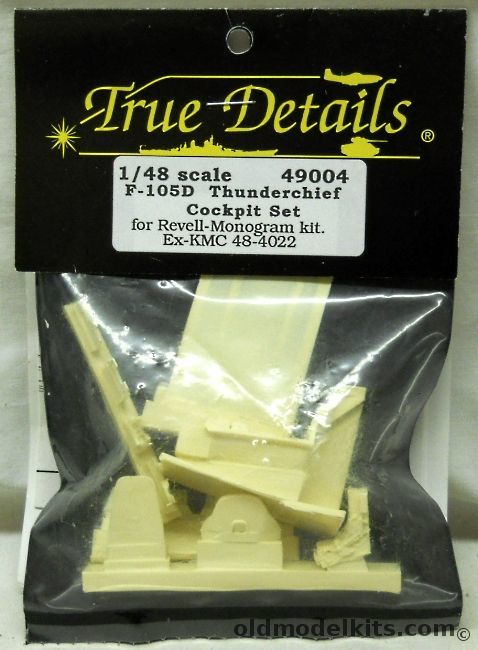 True Details 1/48 F-105D Thunderchief Cockpit Set - (ex KMC 48-4022), 49004 plastic model kit