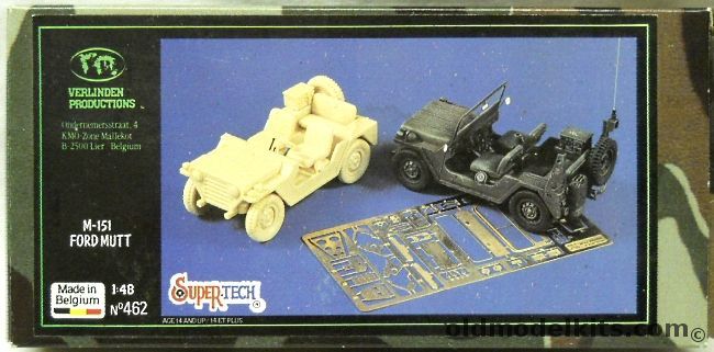 Verlinden M-151 Ford Mutt, 462 plastic model kit