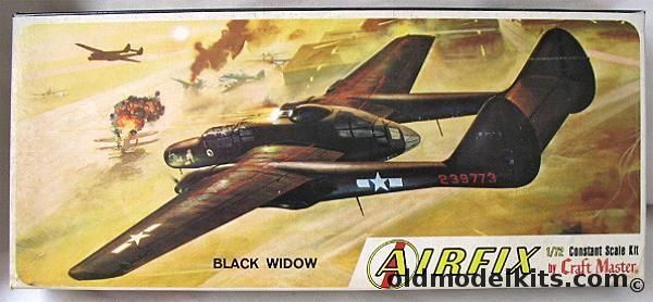 Airfix 1/72 P-61 Black Widow - Craftmaster Issue, 1414-100 plastic model kit