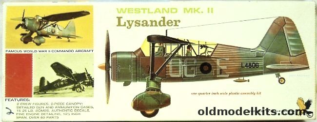 Hawk 1/48 Westland Mk.II Lysander, 563-130 plastic model kit