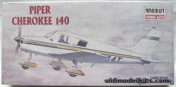 Minicraft 1/48 Piper Cherokee 140 Cruiser, 11610 plastic model kit