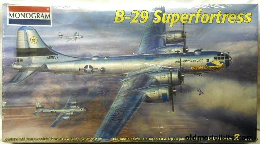 Monogram 1/48 Boeing B-29 Superfortress - Korean War Variant, 85-5711 plastic model kit