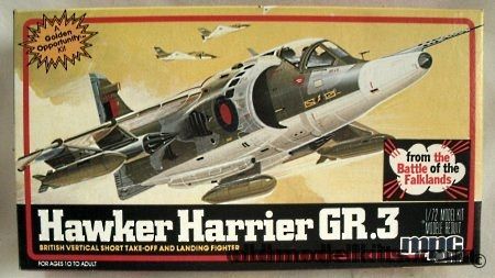 Airfix 1/72 Harrier GR 3 - BAE Hawker Malvinas - iModeler