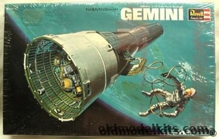 Revell 1/24 NASA/McDonnell Gemini Spacecraft, 85-1835 plastic model kit