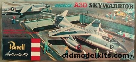 Revell 1/84 Douglas A3D Skywarrior -  (A-3), H241-98 plastic model kit