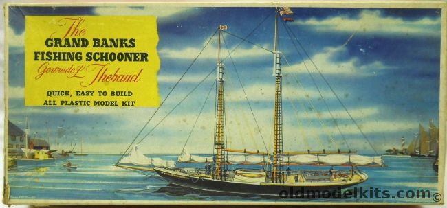 Pyro Gertrude L Thebaud Fishing Schooner, 206-298 plastic model kit