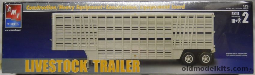 AMT 1/25 Livestock Trailer - (Wilson Livestock Van), 31771 plastic model kit