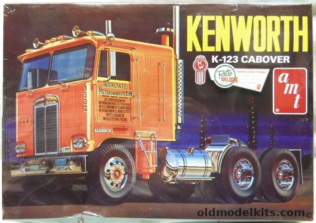 AMT 1/25 Kenworth K-123 Cabover Tractor Semi Truck, AMT687-06 plastic model kit