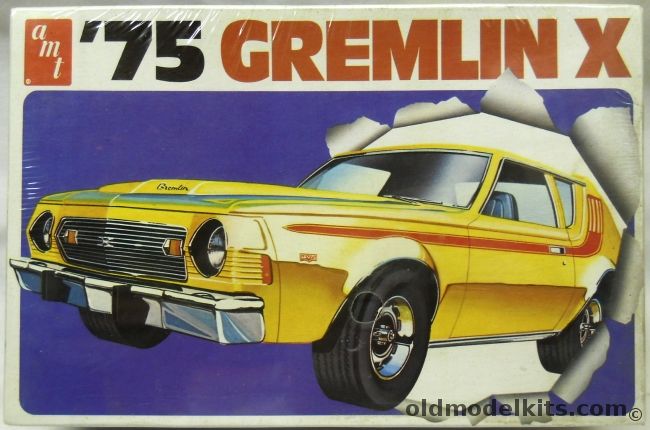 AMT 1/25 AMC 1975 Gremlin X - Stock or Drag Racer Versions, T451 plastic model kit
