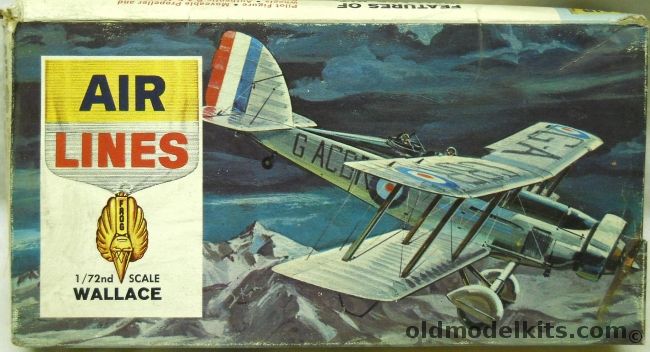 Air Lines 1/72 Westland Wallace - (ex Frog), 7903 plastic model kit