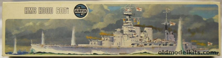 Airfix 1/600 HMS Hood - T4 Issue, 04202-6 plastic model kit