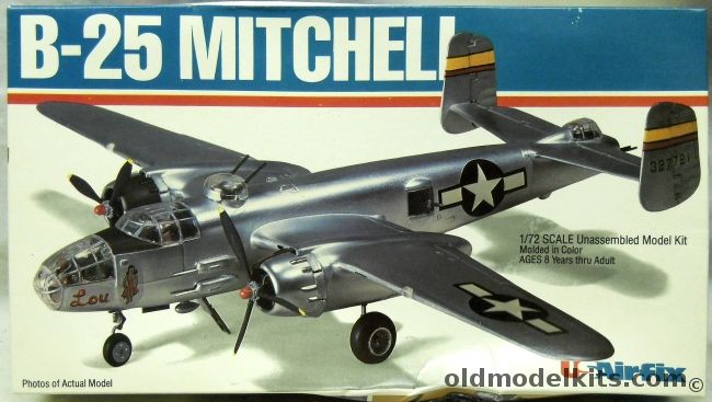 Airfix 1/72 North American B-25J / B-25H / B-25J Mitchell, 40010 plastic model kit