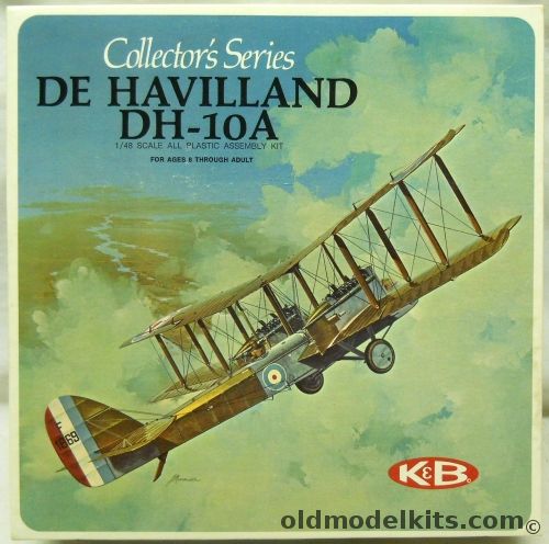 Aurora-KB 1/48 De Havilland DH-10A Bomber - Collector's Edition Issue, 1125-300 plastic model kit