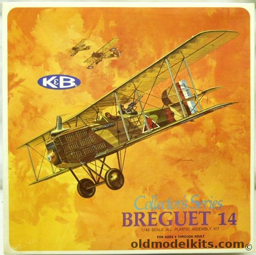 Aurora-KB 1/48 Breguet 14 Collectors Edition, 1141-200 plastic model kit