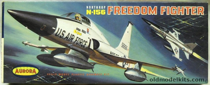 Aurora 1/48 N-156 Freedom Fighter - (F-5), 140-130 plastic model kit