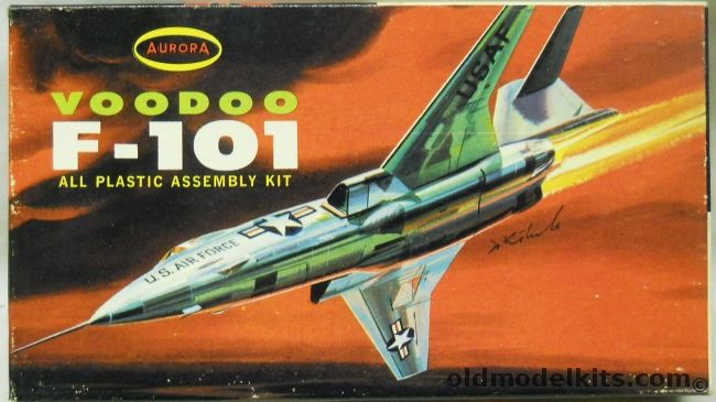 Aurora 1/136 F-101 Voodoo, 294-39 plastic model kit