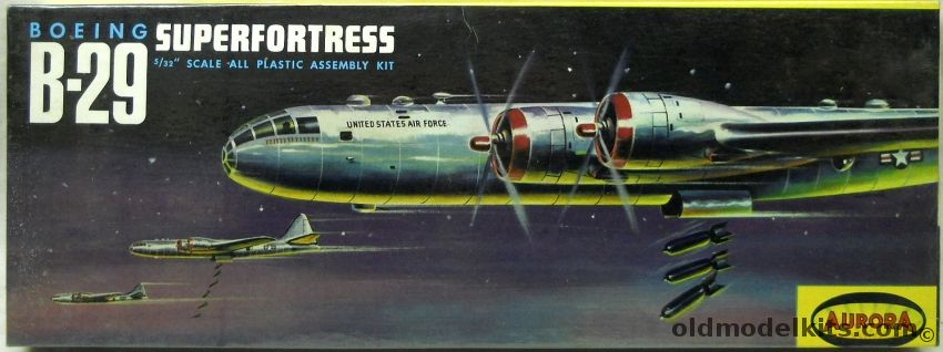 Aurora 1/76 Boeing B-29 Superfortress, 372-249 plastic model kit