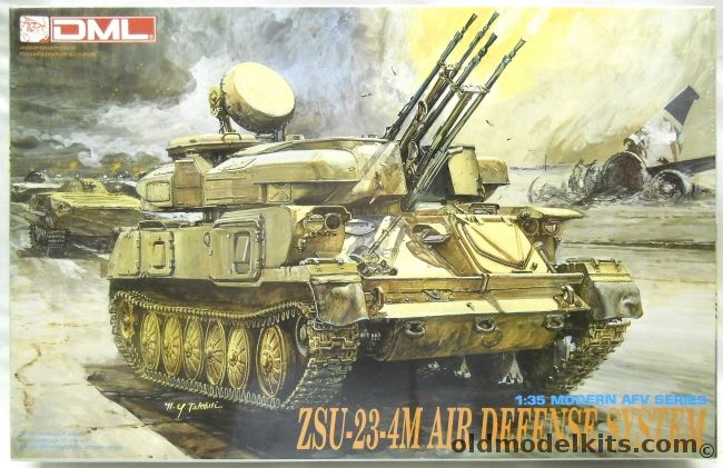 DML 1/35 ZSU-23-4M Air Defense System - Shilka Vietname / Iraq / Soviet Union USSR / Poland / Czech / Hungary -  (ZSU23), 3518 plastic model kit