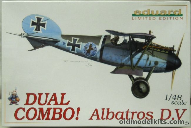 Eduard 1/48 Albatros D.V Dual Combo - (D-V), 1124 plastic model kit