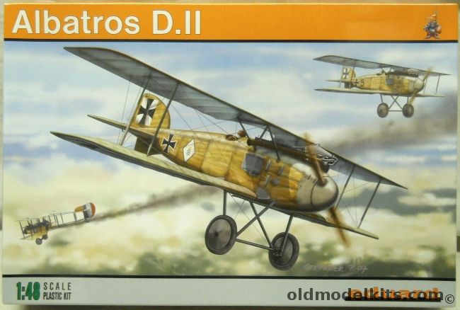 Eduard 1/48 Albatros D.II - (D-II), 8082 plastic model kit