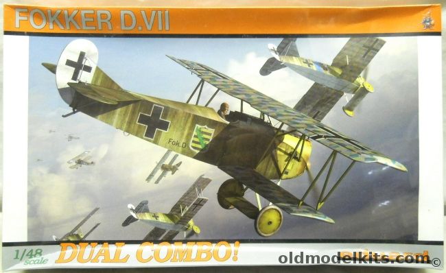 Eduard 1/48 Fokker D-VII Duel Combo, 8133 plastic model kit