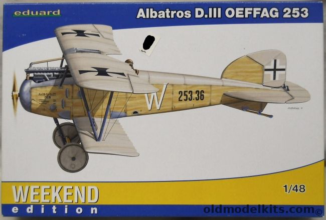 Eduard 1/48 Albatros D-III OEFFAG 253 - Flik 56J Othmar Wolfan, 84152 plastic model kit