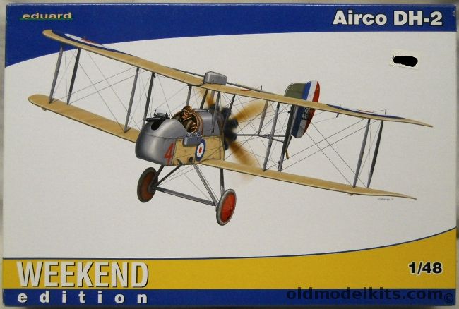 Eduard 1/48 Airco DH-2 - Robert Saundby No. 24 Flight RFC 'A' Flight France July 1916, 8443 plastic model kit