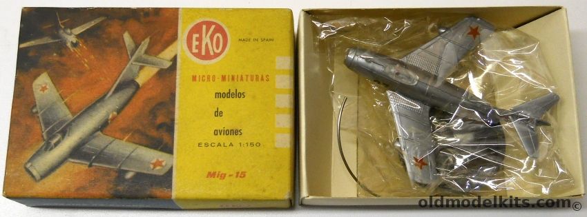 Eko 1/150 Mig-15 - N Scale, 5009 plastic model kit