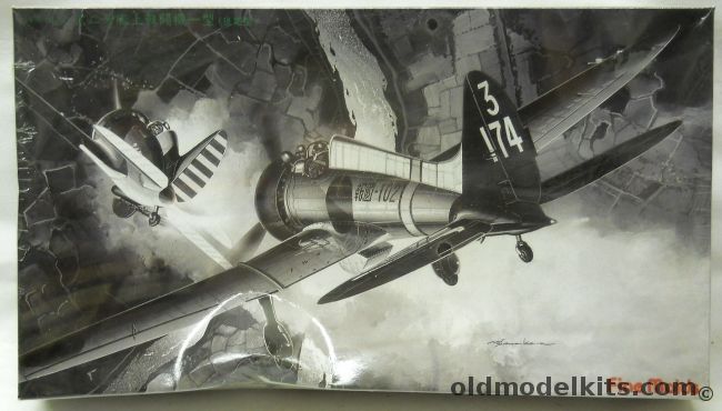 Fine Molds 1/48 Mitsubishi Navy Type 96 A5M2a Claude - Later Version, FA-3 plastic model kit