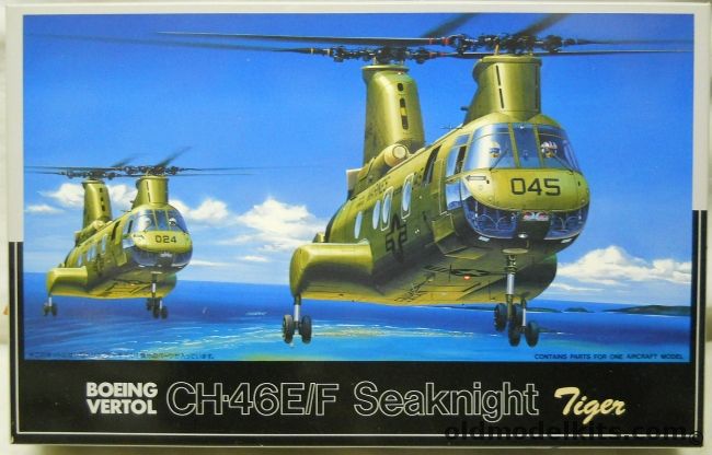 Fujimi 1/72 CH-46E / CH-46F Seaknight, H-5 plastic model kit