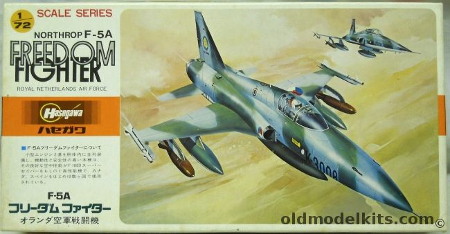 Hasegawa 1/72 Northrop F-5A Freedom Fighter - RCAF Canada or Netherland Air Force, A18 plastic model kit