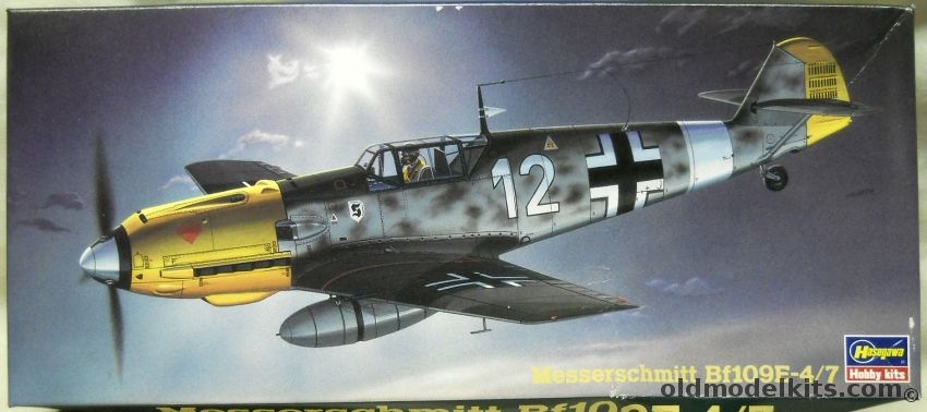 Hasegawa 1/72 Messerschmitt Bf-109E-4/7 - (Bf109), AP9 plastic model kit