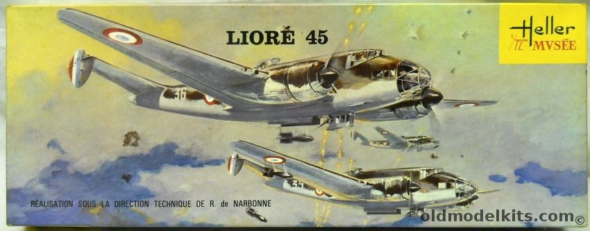 Heller 1/72 Liore 45 plastic model kit