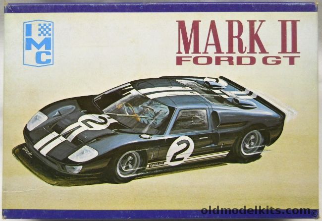 IMC 1/25 Mark II Ford GT - GT40 Daytona 98 / Le Mans 2 / Sebring 1, 112-200 plastic model kit