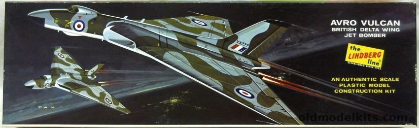 Lindberg 1/96 Avro Vulcan Jet Bomber, 579-200 plastic model kit