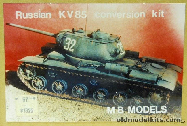 MB Models 1/35 Russian KV85 Conversion Kit, 01 plastic model kit