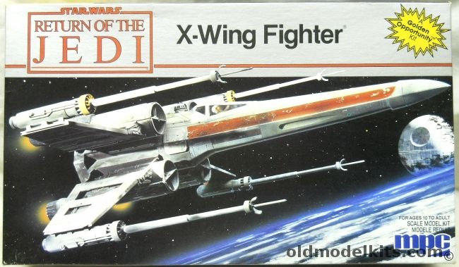 MPC X-Wing Fighter  Star Wars Return of the Jedi, 1-1930 plastic model kit