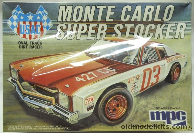 MPC 1/25 Monte Carlo Super Stocker - (Chevrolet), 1-2754 plastic model kit